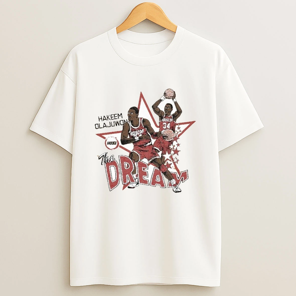 Houston Rockets Hwc Hakeem Olajuwon The Dream Shirts