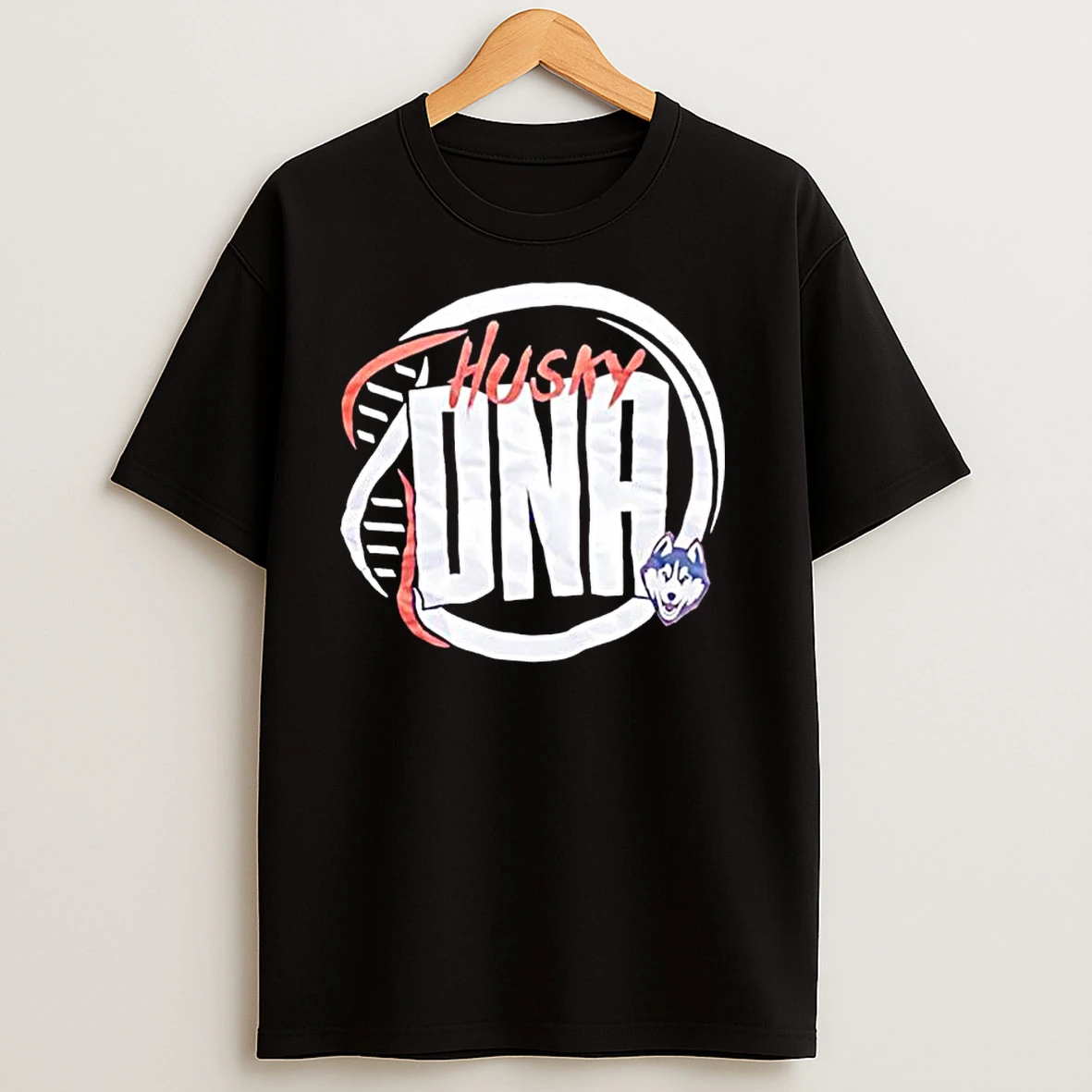 Husky Dna Uconn Huskies Logo Classic Shirts
