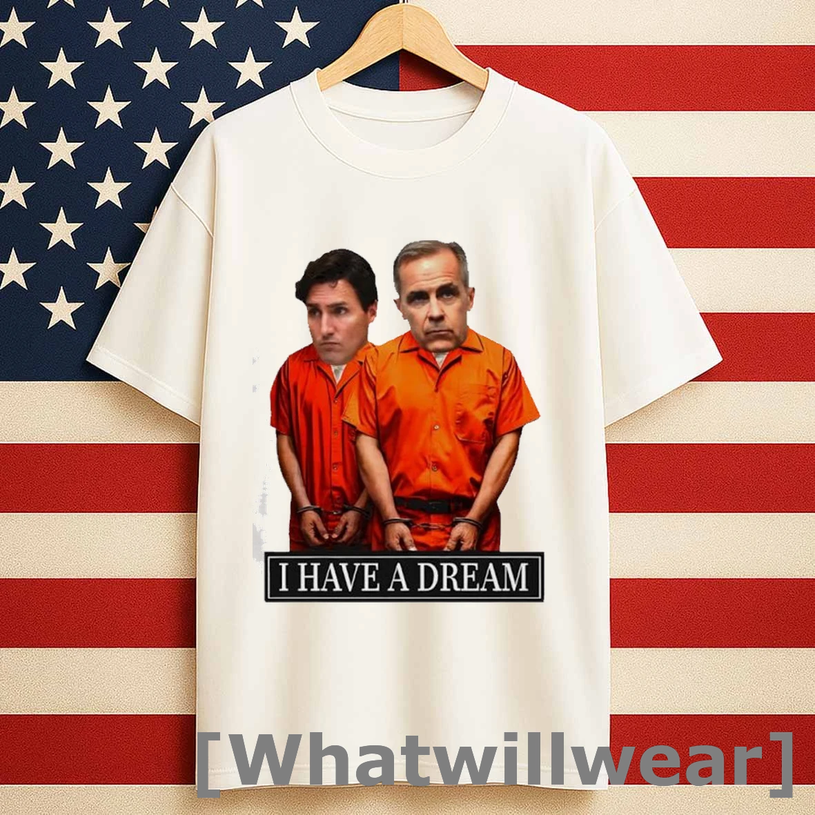 I Have A Dream Satirical Graphic Shirts