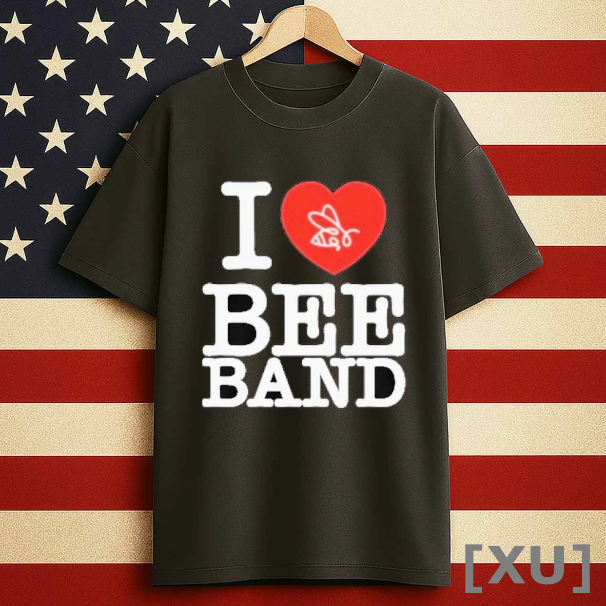 I Love Bee Band Heart Shirts