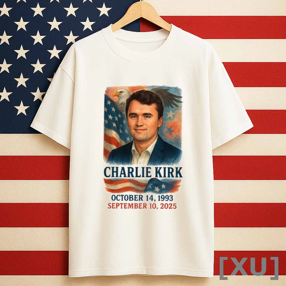 In Memory Of Charlie Kirk Men Shirts
