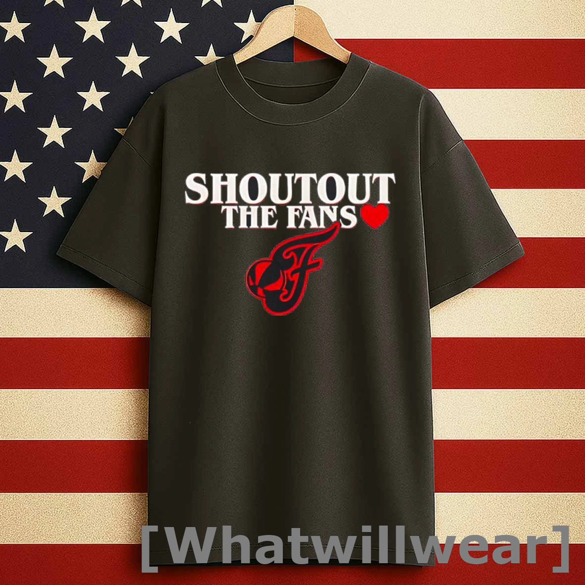 Indiana Fever Shoutout The Fans Heart Logo Shirts