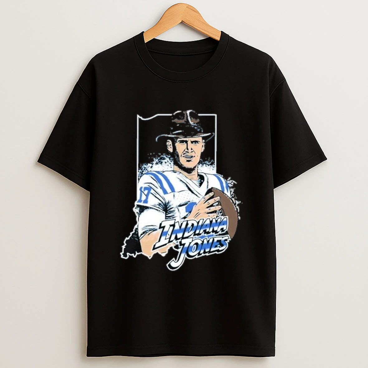 Indiana Jones Daniel Jones Indianapolis Colts Cartoon Shirts