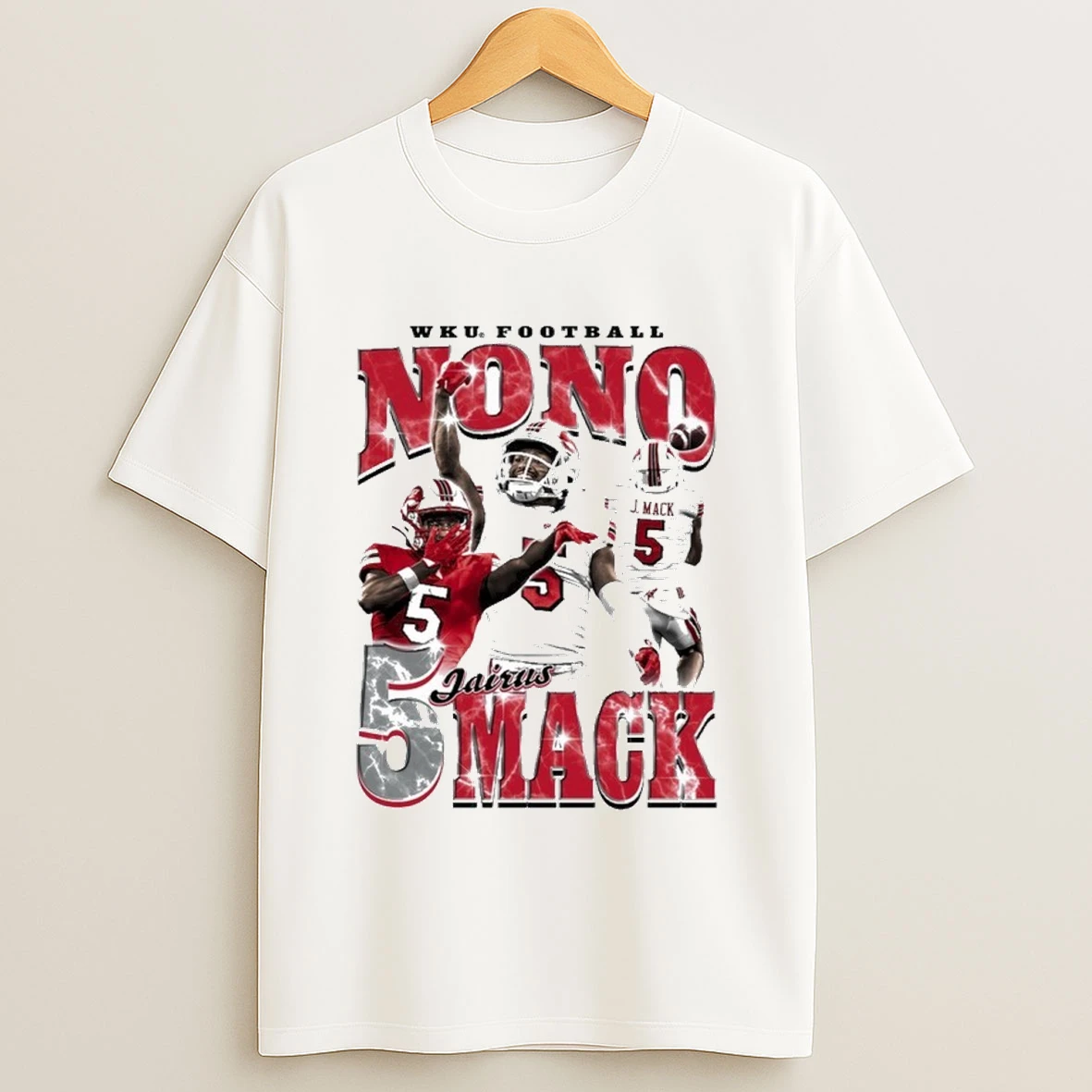 Jairus Mack Nono Wku Football Shirts