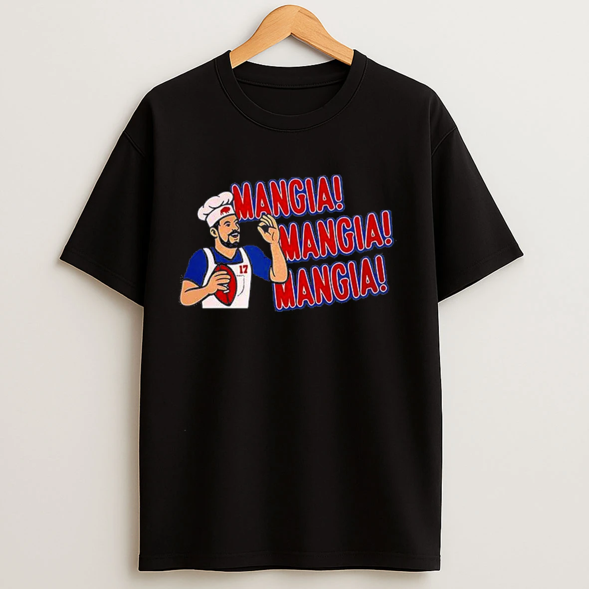Josh Allen Mangia Mangia Mangia Buffalo Bills Shirts