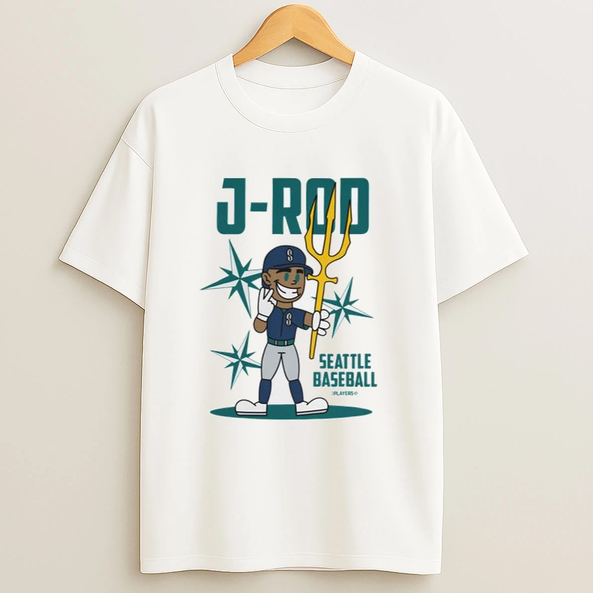 Julio Rodrguez Summer Cartoon Men Shirts