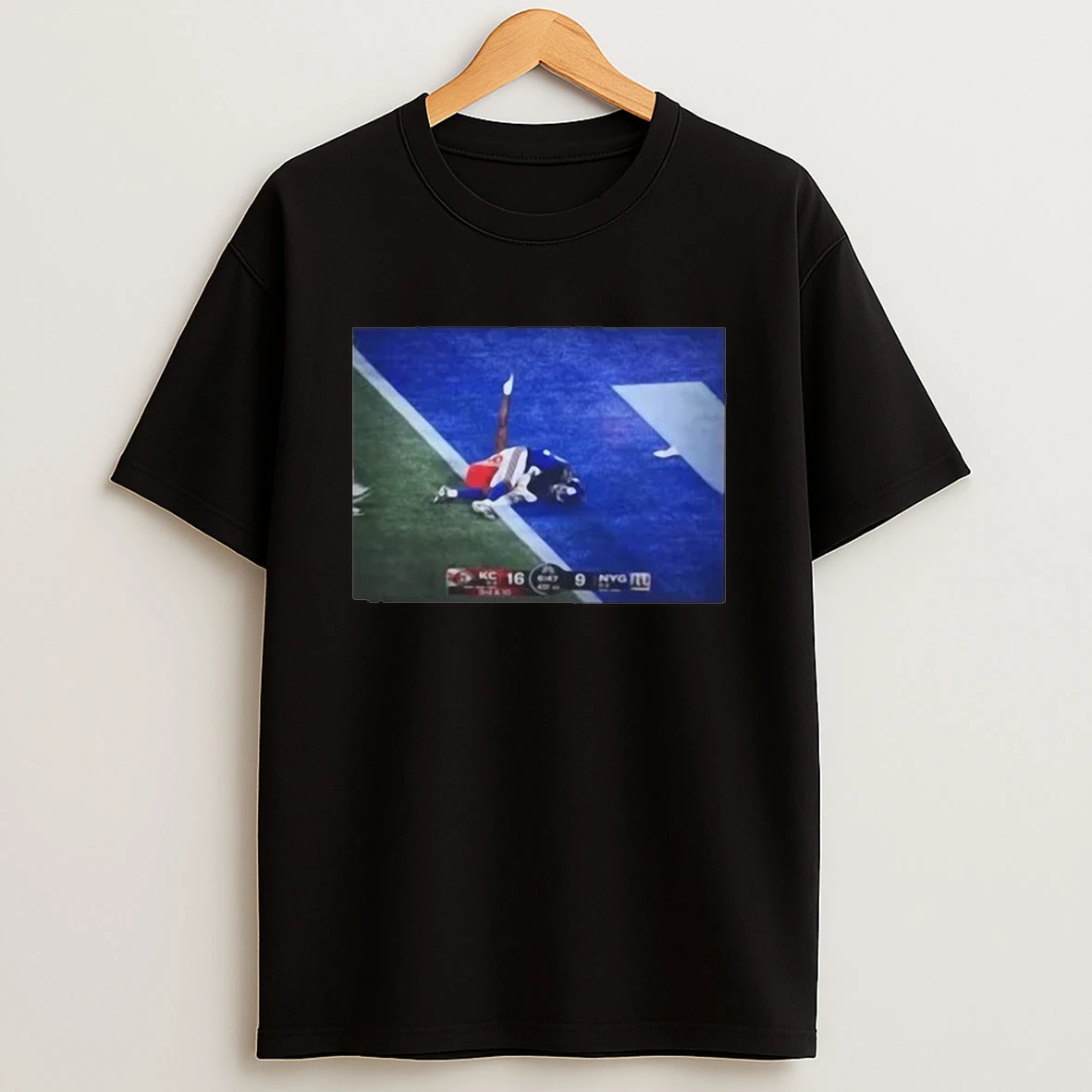 Kansas City Chiefs First Win 2025 Giants Game Shirts