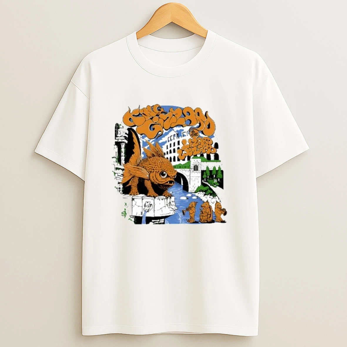 King Gizzard The Lizard Wizard Goldfish Fountain Shirts