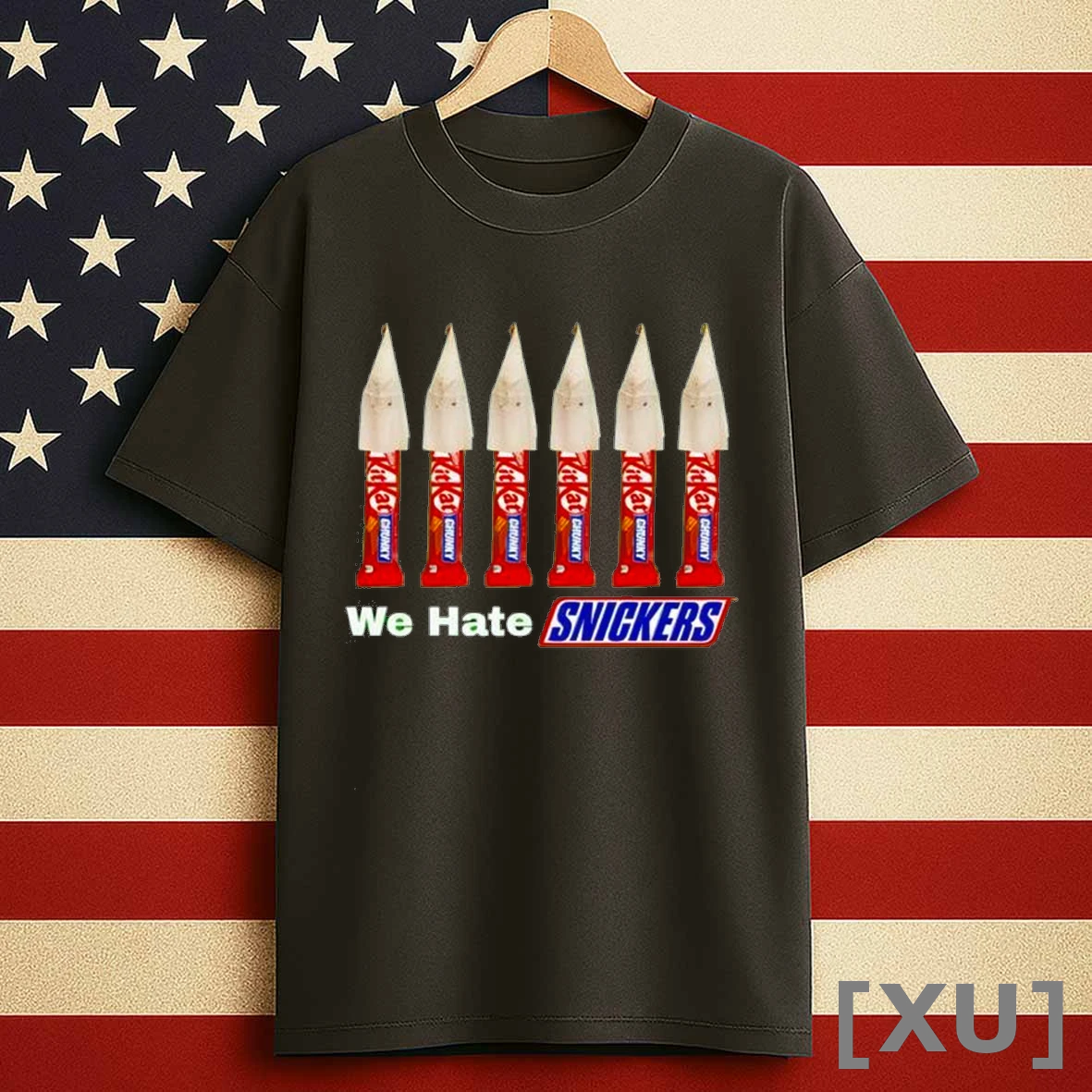 Kit Kat We Hate Snickers Graphic Shirts