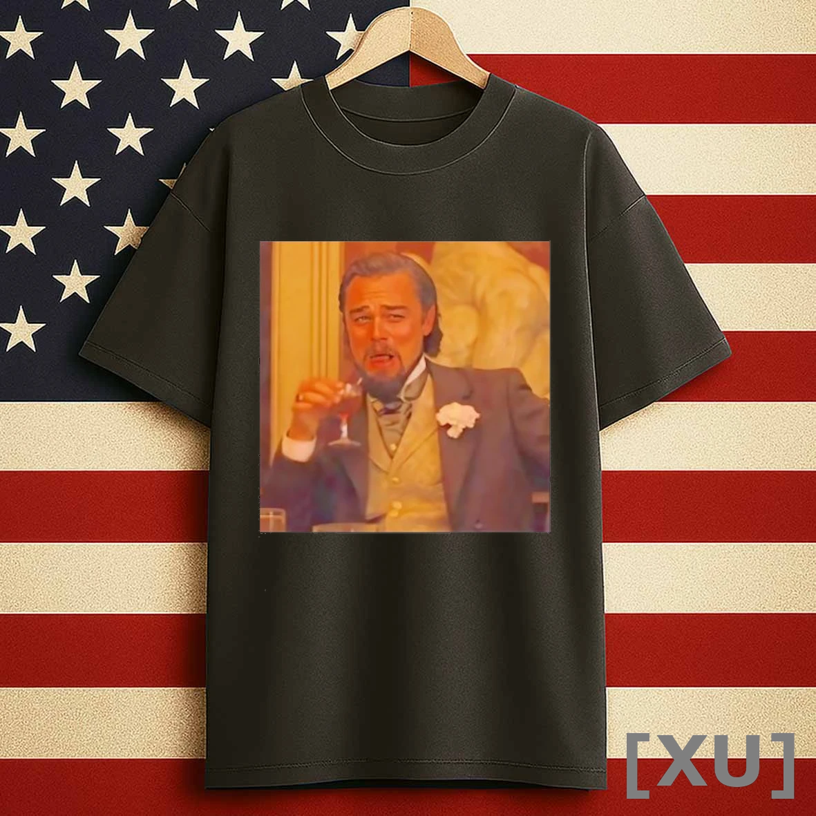 Leonardo Dicaprio Django Unchained Laughing Meme Shirts