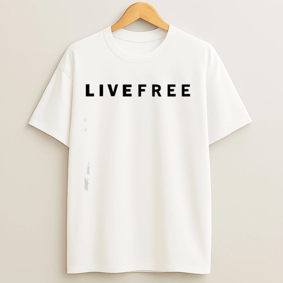 Live Free Retro Shirts