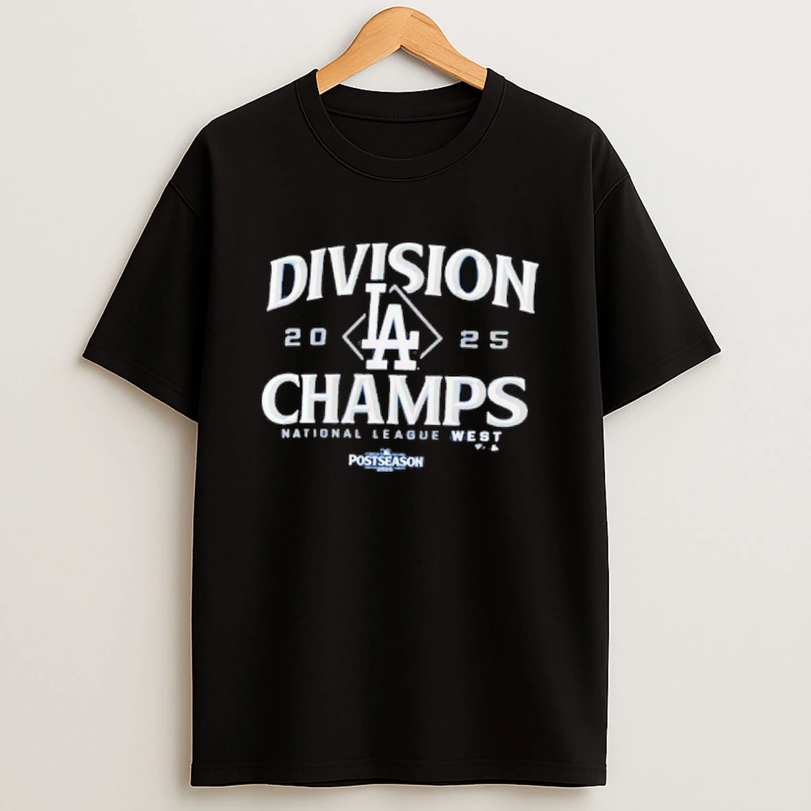 Los Angeles Dodgers 2025 Nl West Division Champions Locker Room Shirts