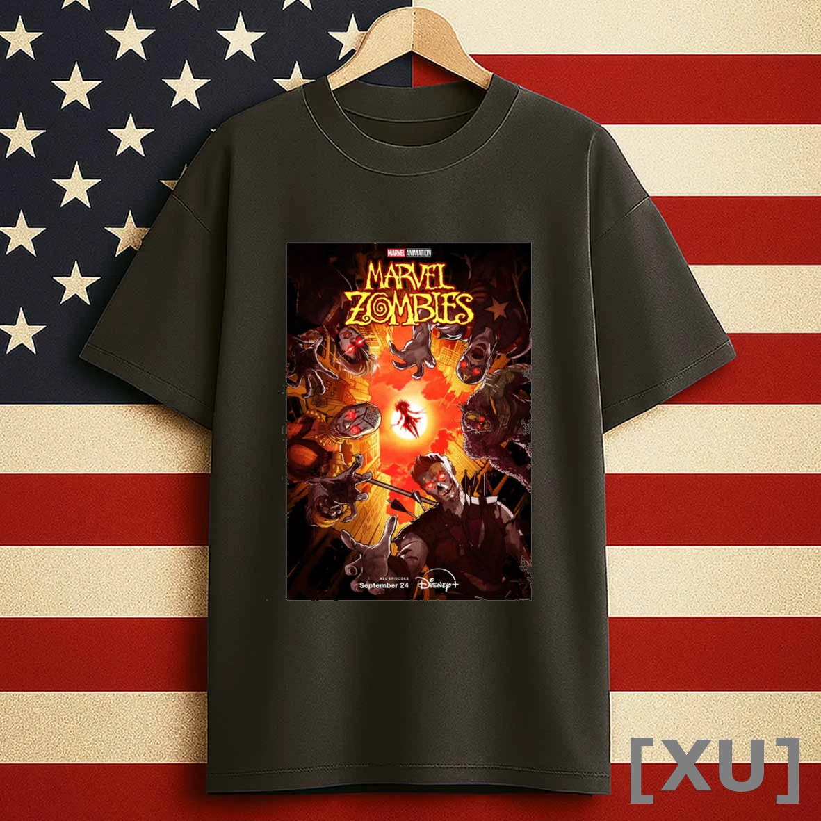 Marvel Zombies Animation Series Disney Plus September 2025 Shirts