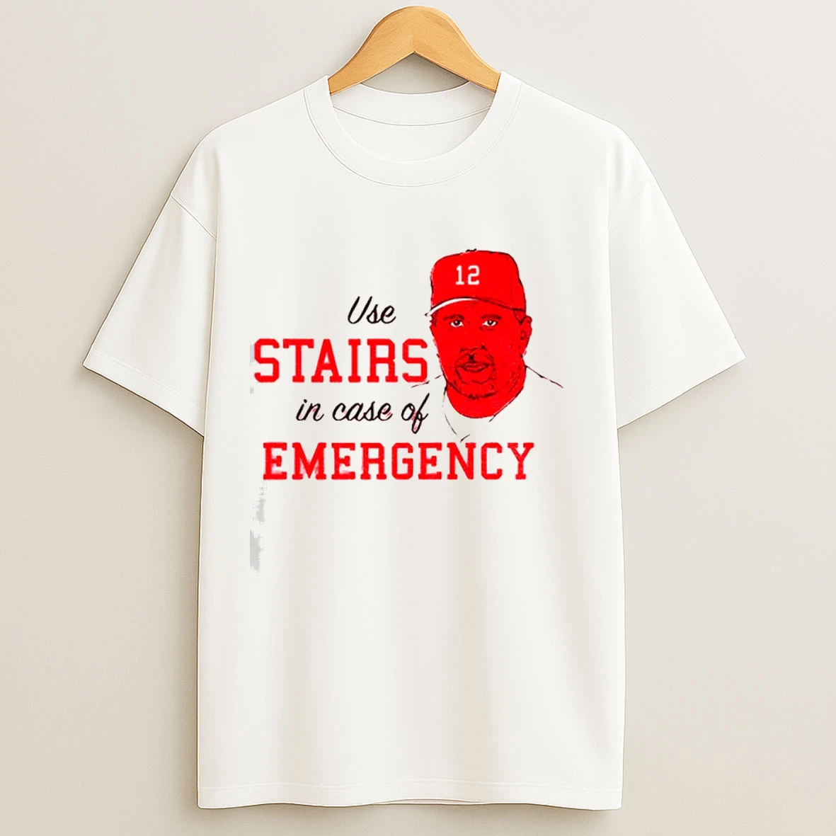 Matt Stairs Phillies Use Stairs In Case Of Emergency Shirts