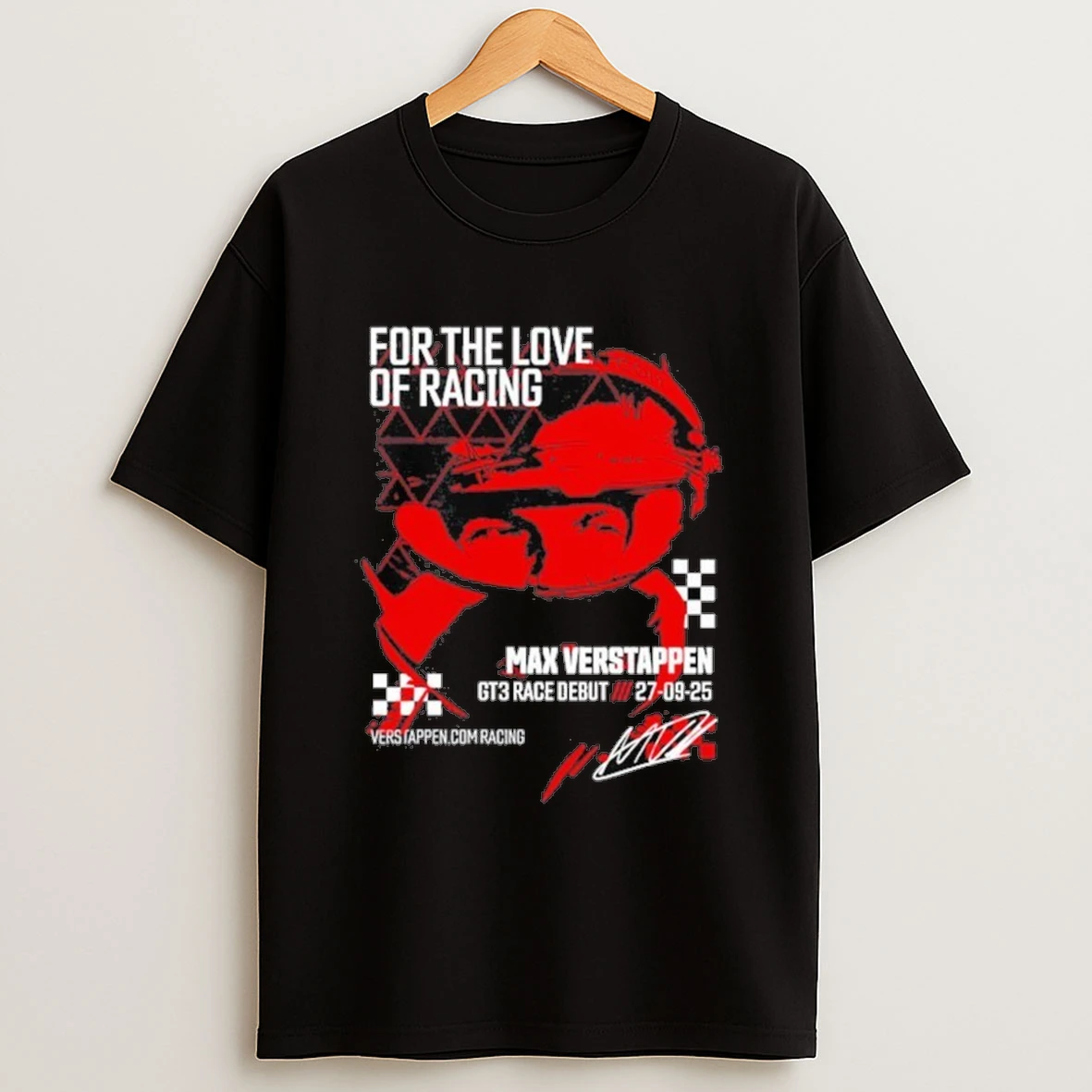 Max Verstappen Gt3 Race Debut For The Love Of Racing Shirts