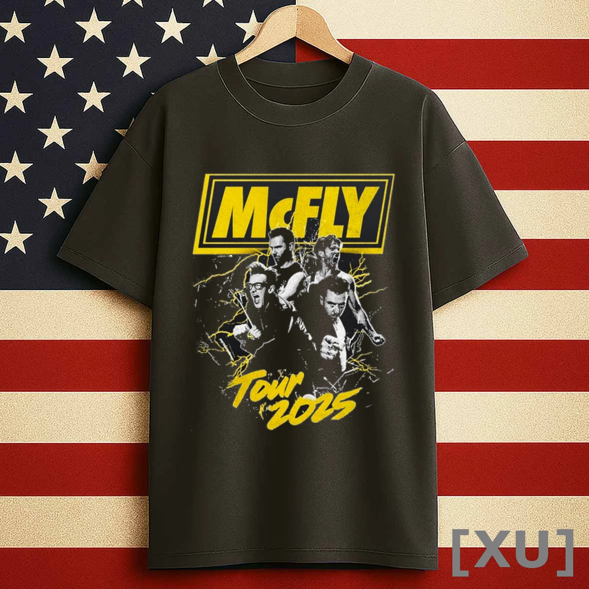 Mcfly Oh Busted Were Here Too Tour 2025 Lightening Photo Shirts