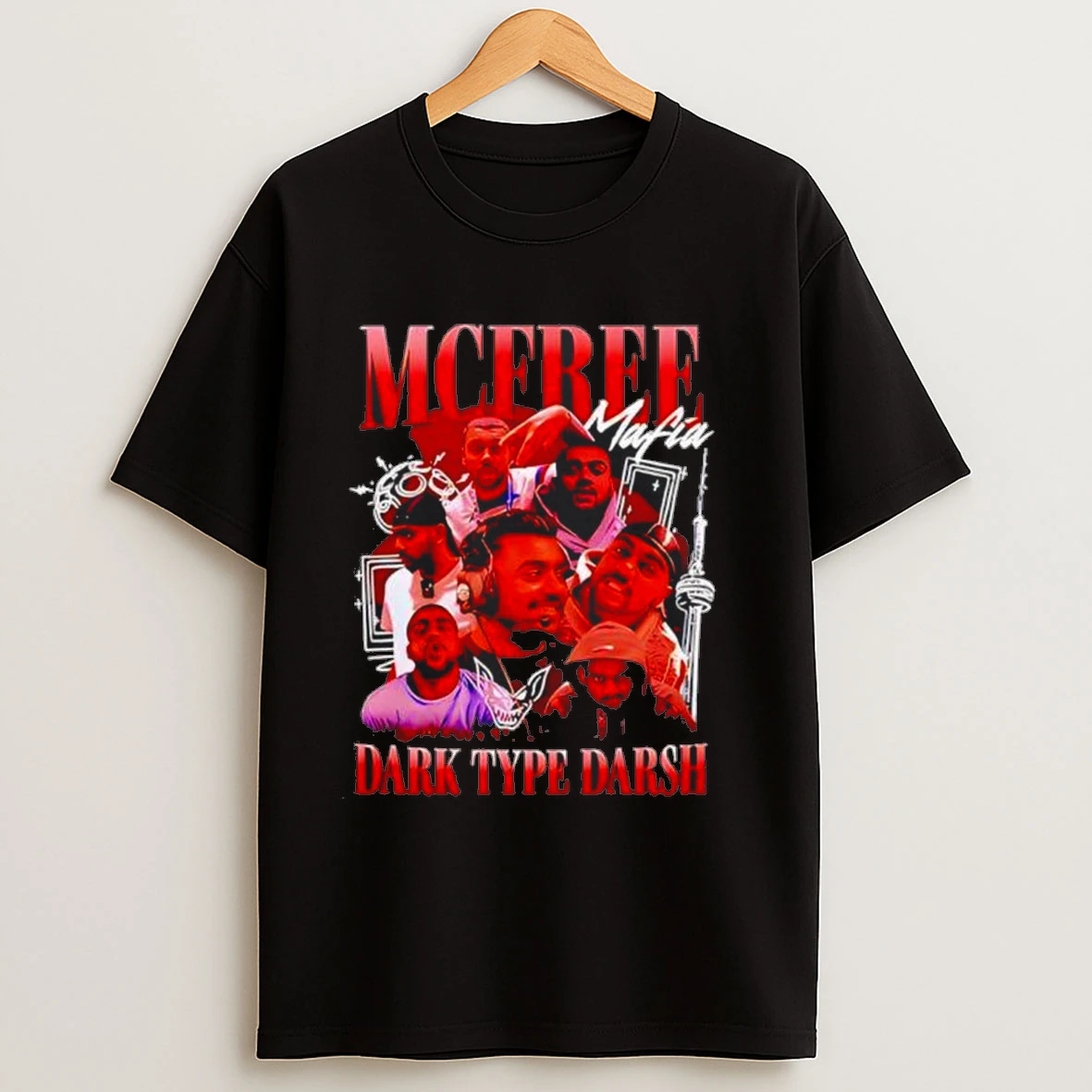 Mcfree Mafin Dark Type Darsh Graphic Shirts