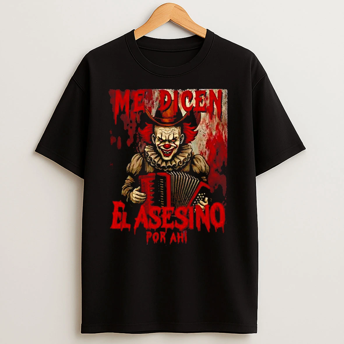 Me Dicen El Asesino Por Ahi Halloween Latino Classic Shirts