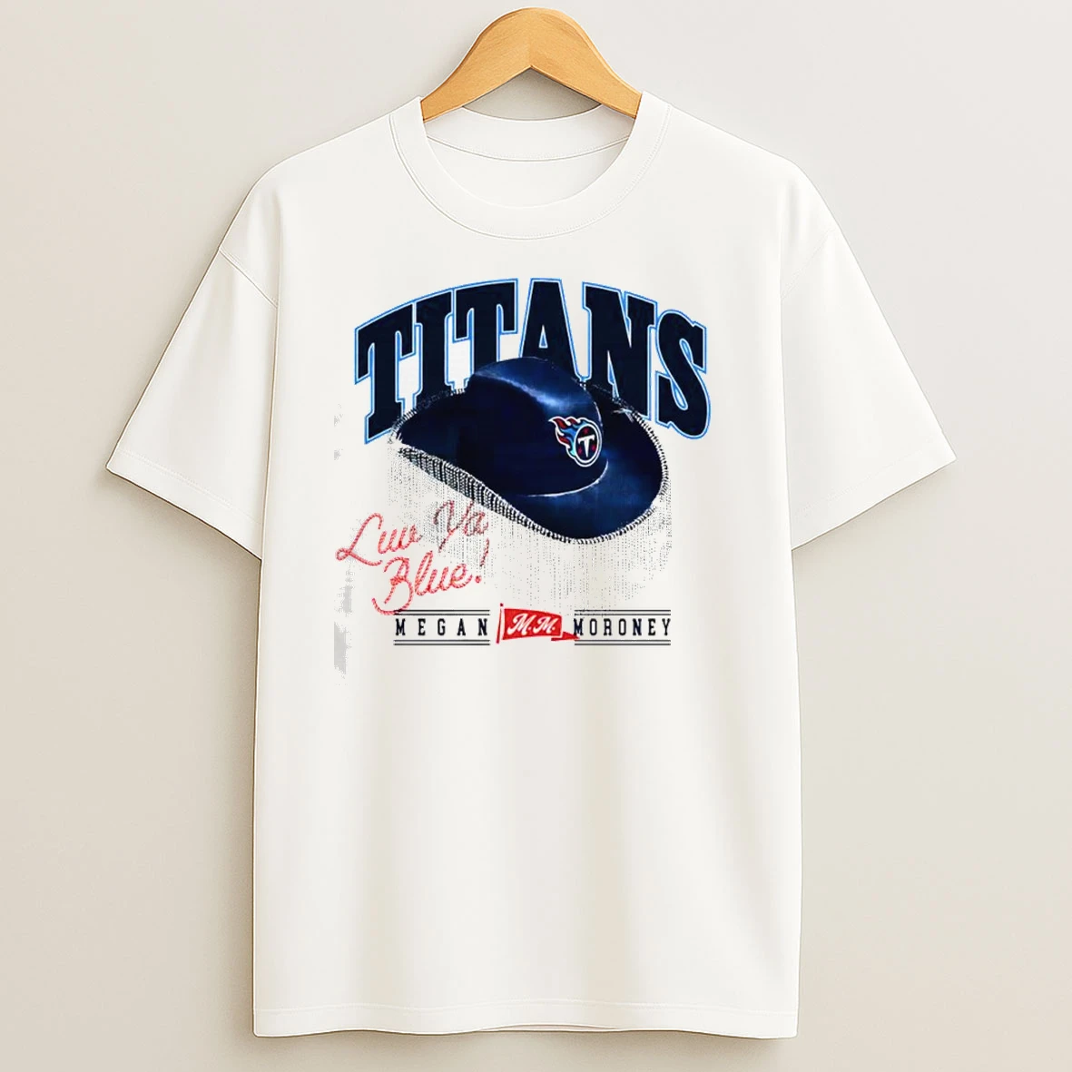 Megan Moroney X Tennessee Titans Football Cowboy Hat Classic Shirts