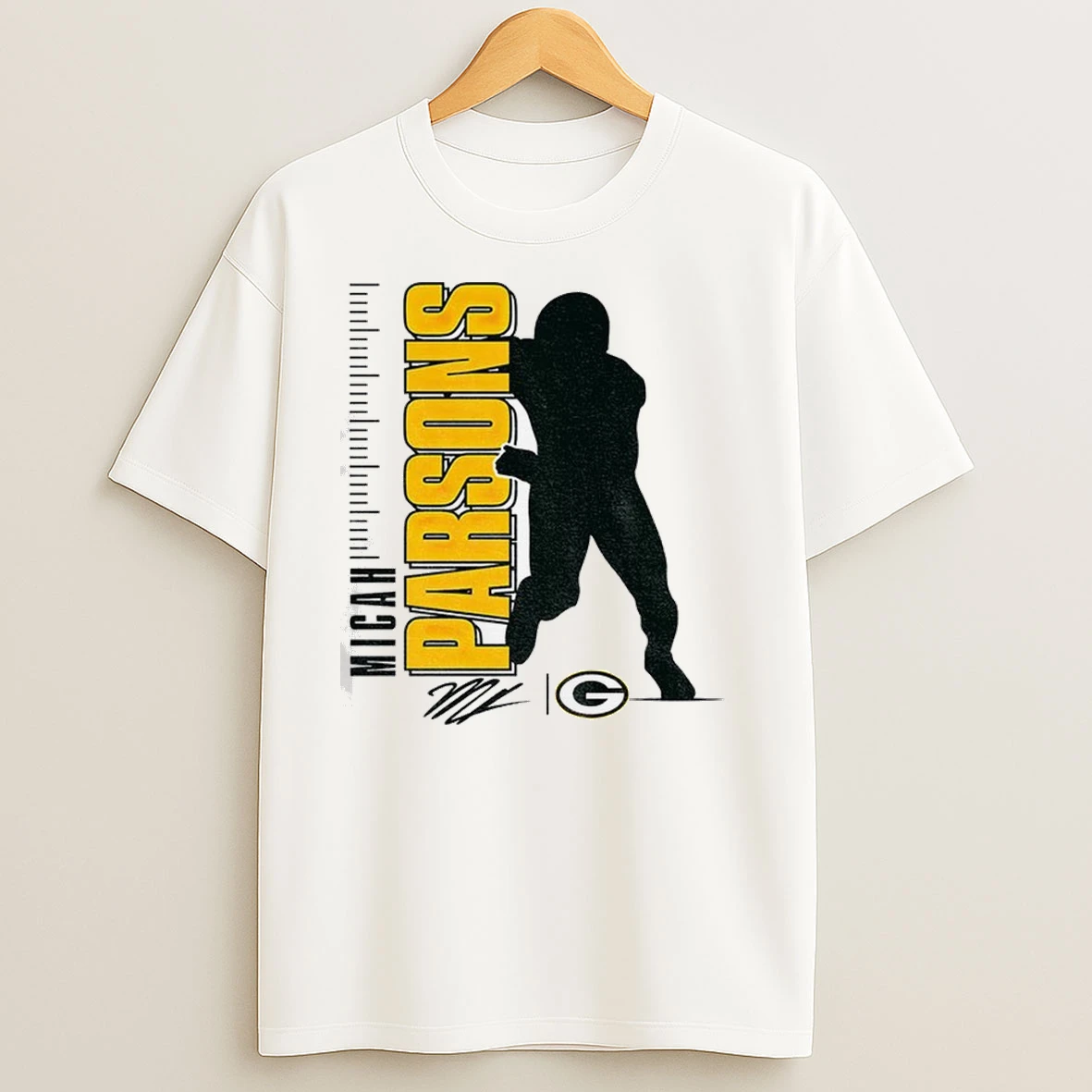 Micah Parsons Green Bay Packers Nfl Football Player 2025 Signature Classic Shirts