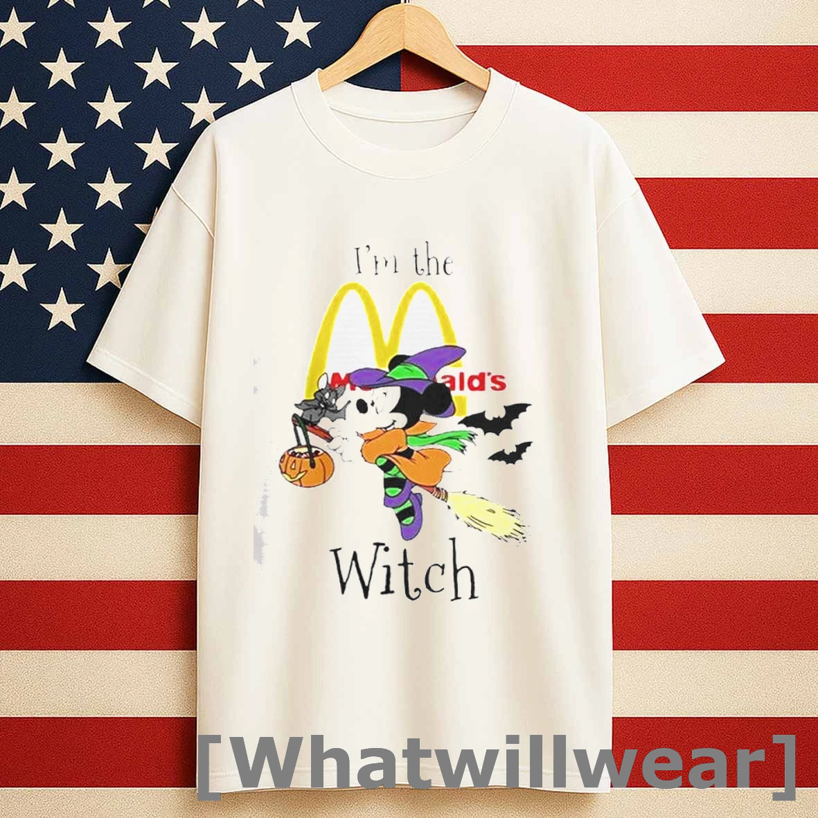 Minnie Mouse Im The Mcdonalds Witch Trick Or Treat Halloween Shirts