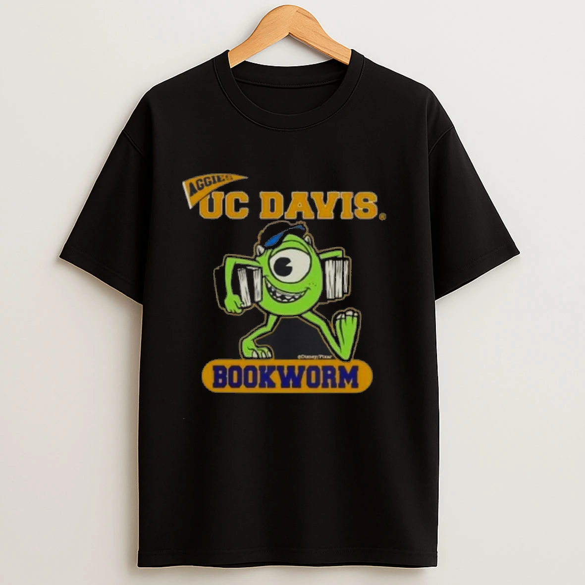 Monster Disney Uc Davis Bookworm Shirts