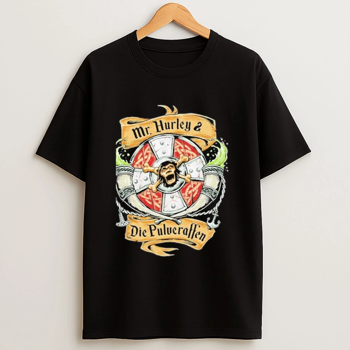 Mr Hurley X Die Pulveraffen Auf In Die Schlacht Shirts