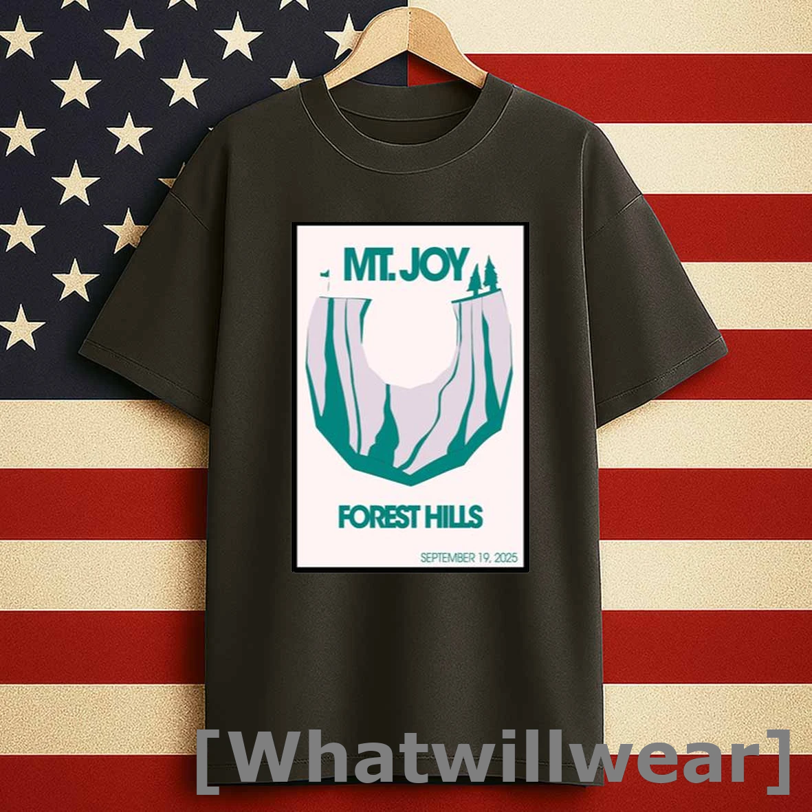 Mt Joy Sept 19 2025 Forest Hills Stadium Ny Men Shirts