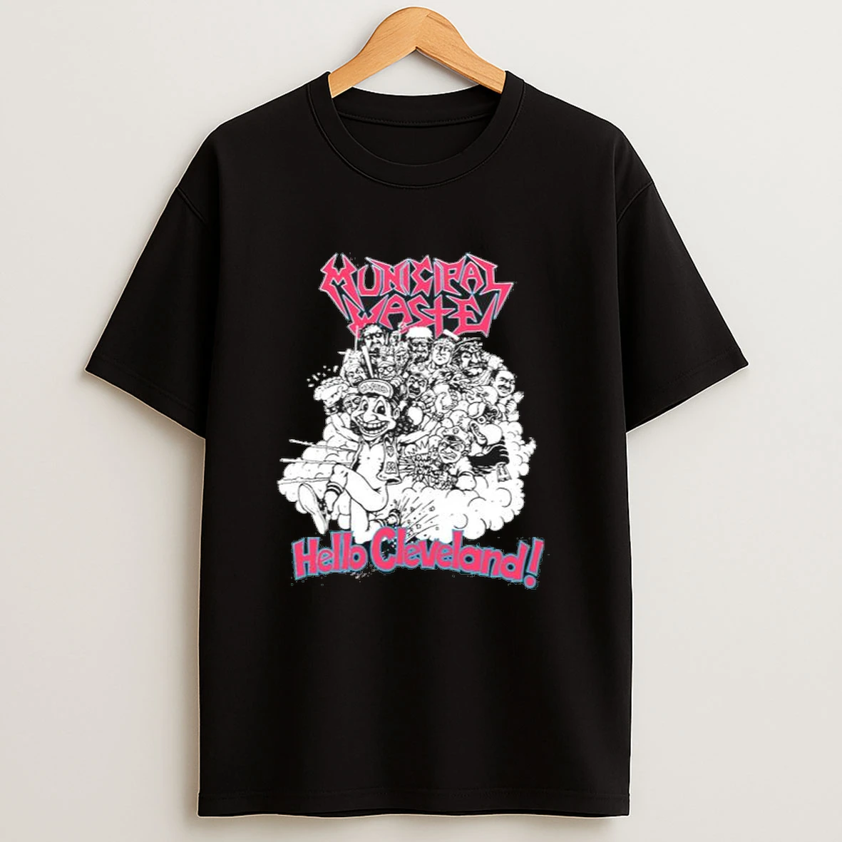 Municipal Waste Cleveland 2025 Concert Men Shirts