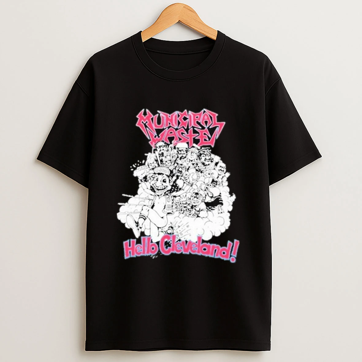 Municipal Waste Hello Cleveland Shirts