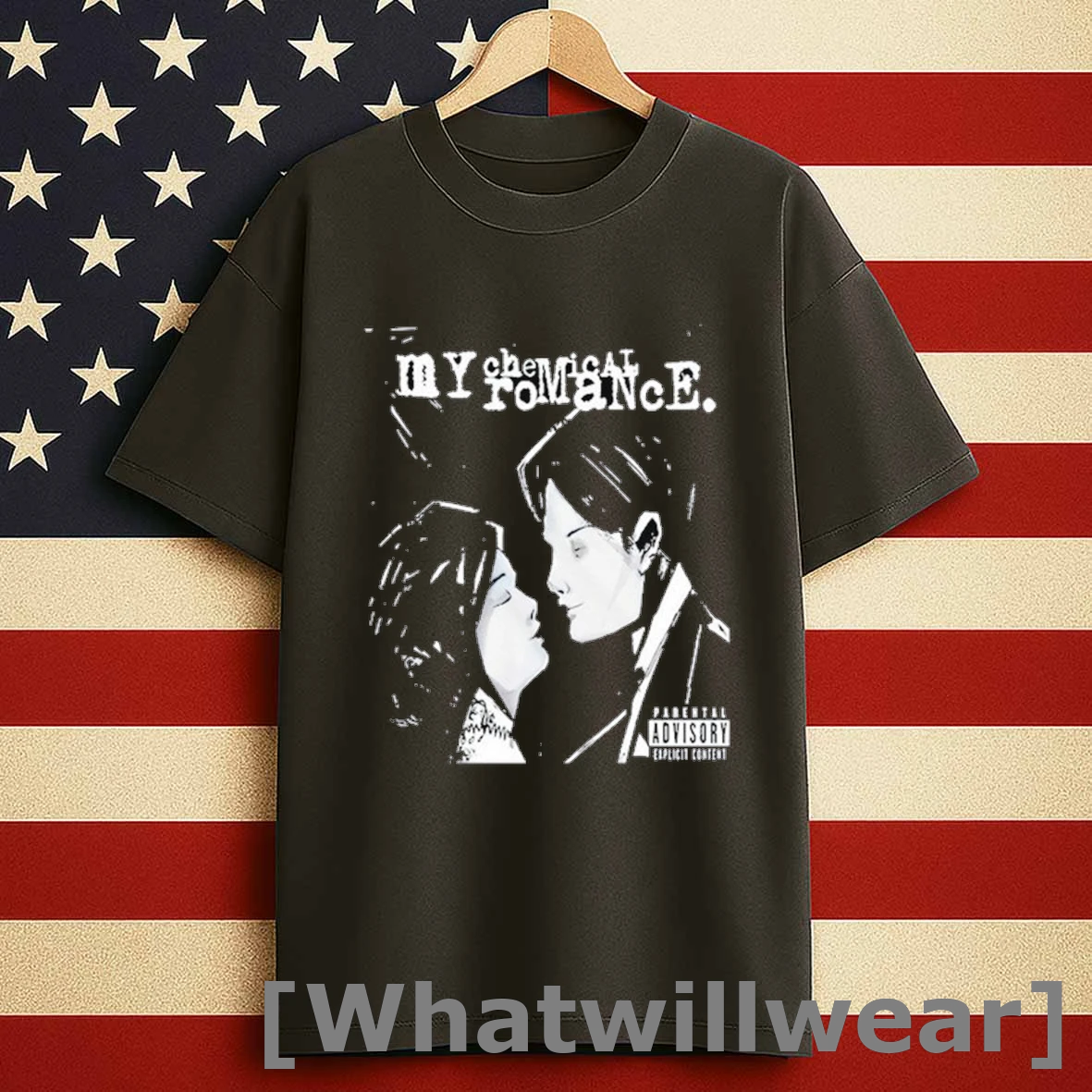 My Chemical Romance Parental Advisory Explicit Concert Shirts