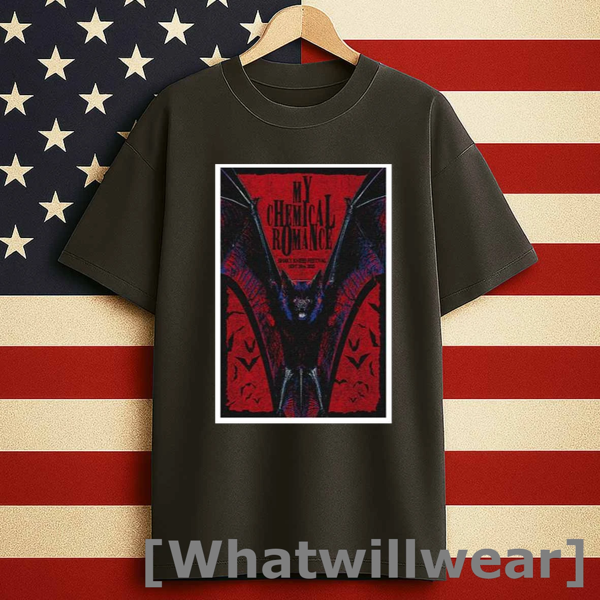 My Chemical Romance September 20 2025 Shaky Knees Festival Men Shirts