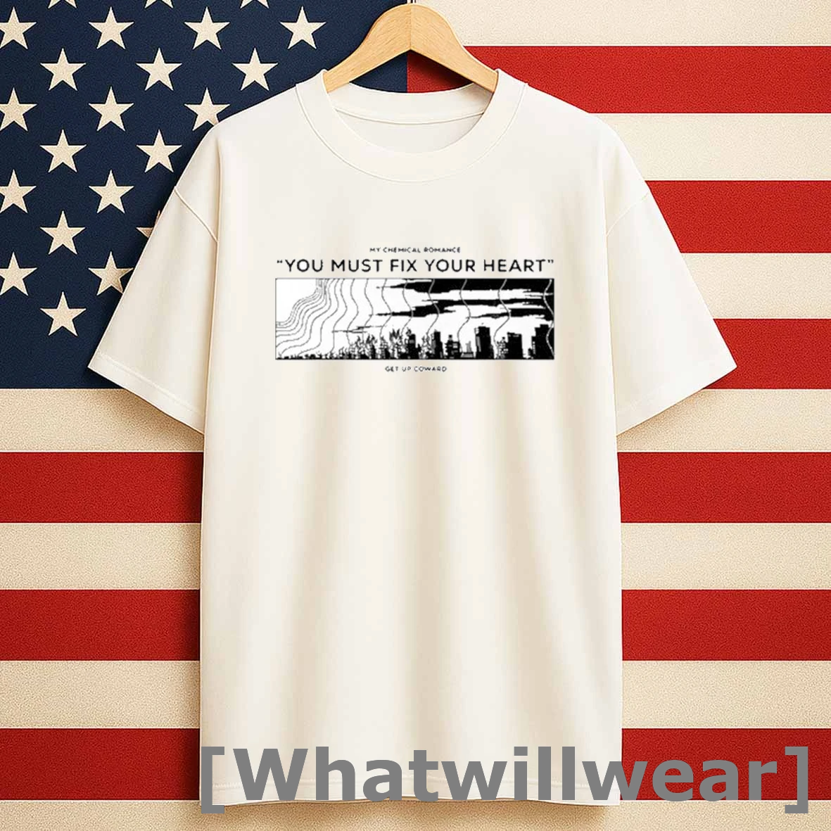 My Chemical Romance You Must Fix Your Heart Get Up Coward Shirts