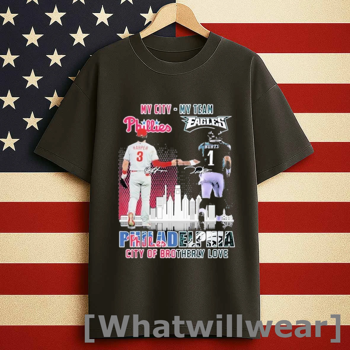 My City My Team Philadelphia City Of Brotherly Love Shirts