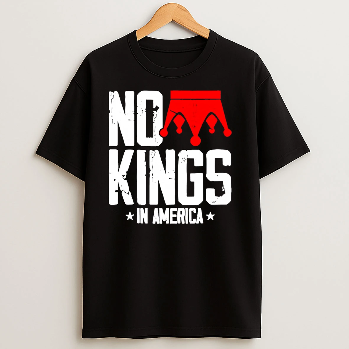 No Kings In America Vintage Classic Shirts