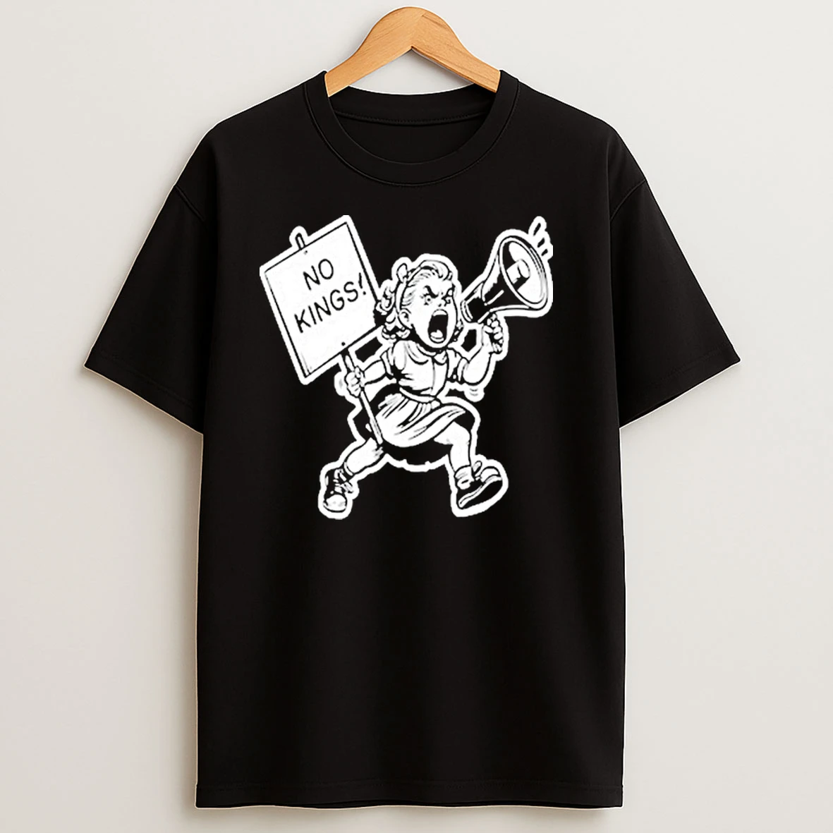 No Kings Protest Black 2025 Tour Shirts