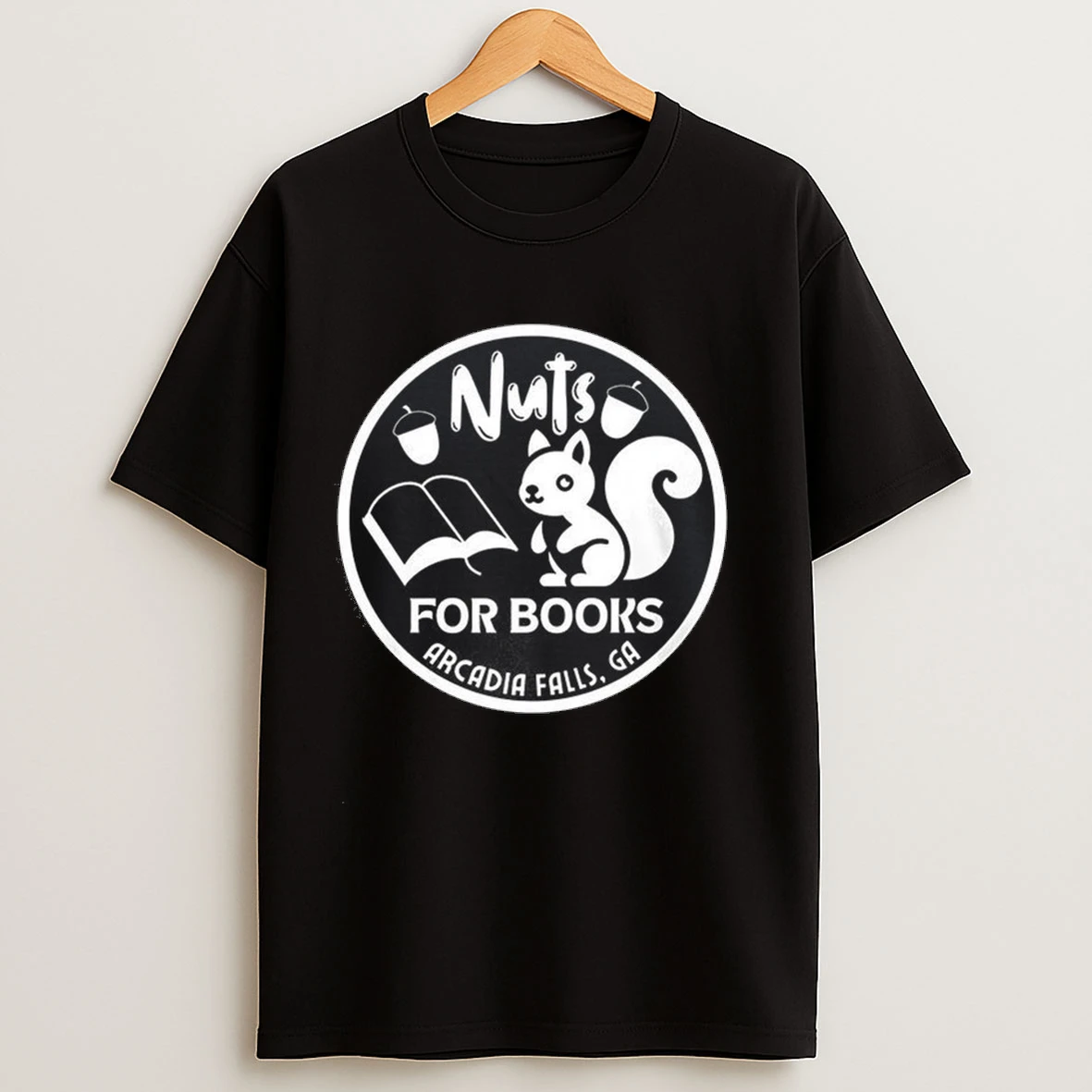 Nuts For Books Arcadia Falls Ga Shirts