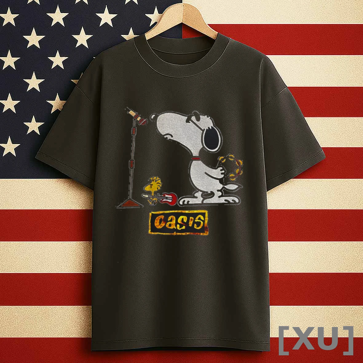 Oasis X Snoopy Vintage Halftone Style Shirts
