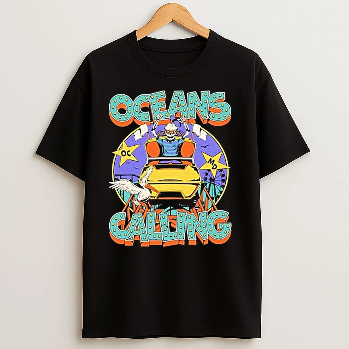 Oceans Calling Festival 2025 Ocean City Rollercoaster Lineup Shirts