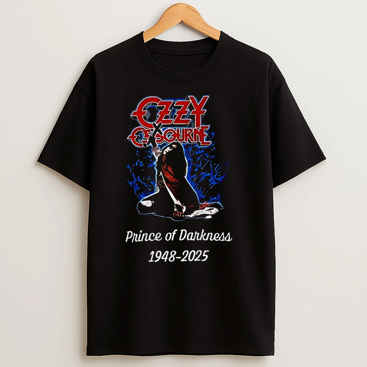 Ozzy Osbourne Blizzard Of Ozz Prince Of Darkness 1948 2025 Classic Shirts