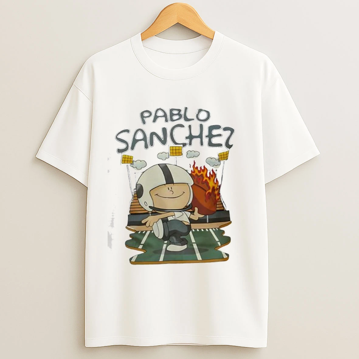 Pablo Sanchez New England Patriots Graphic Shirts