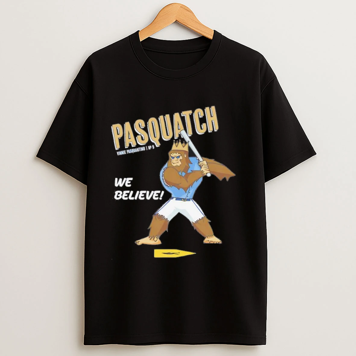 Pasquatch Vinnie Pasquantino We Believe Shirts