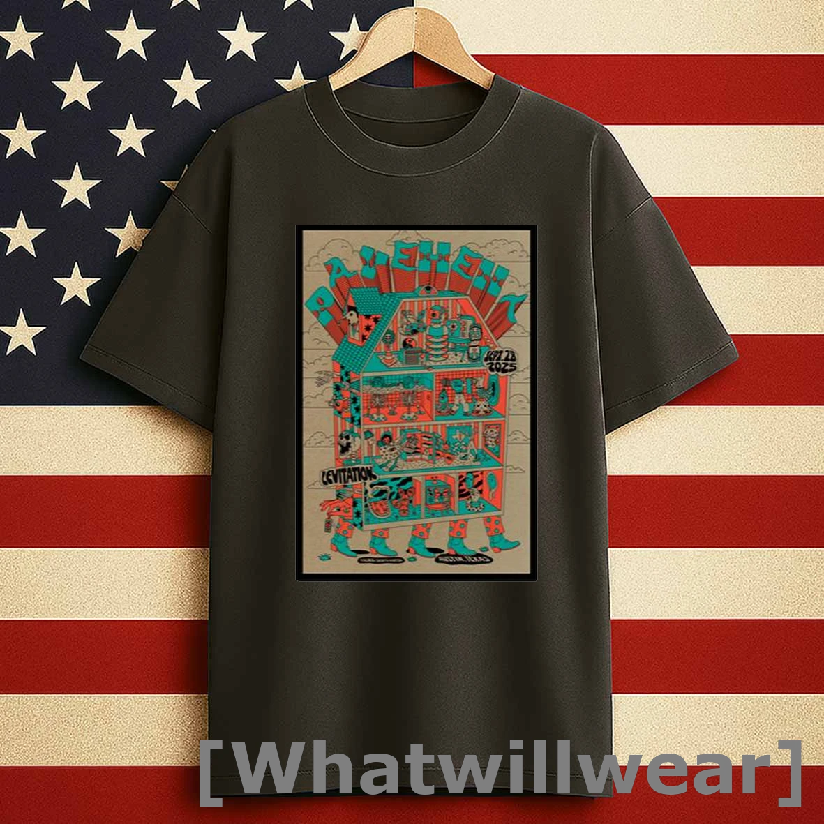 Pavement Levitation Festival 2025 Men Shirts