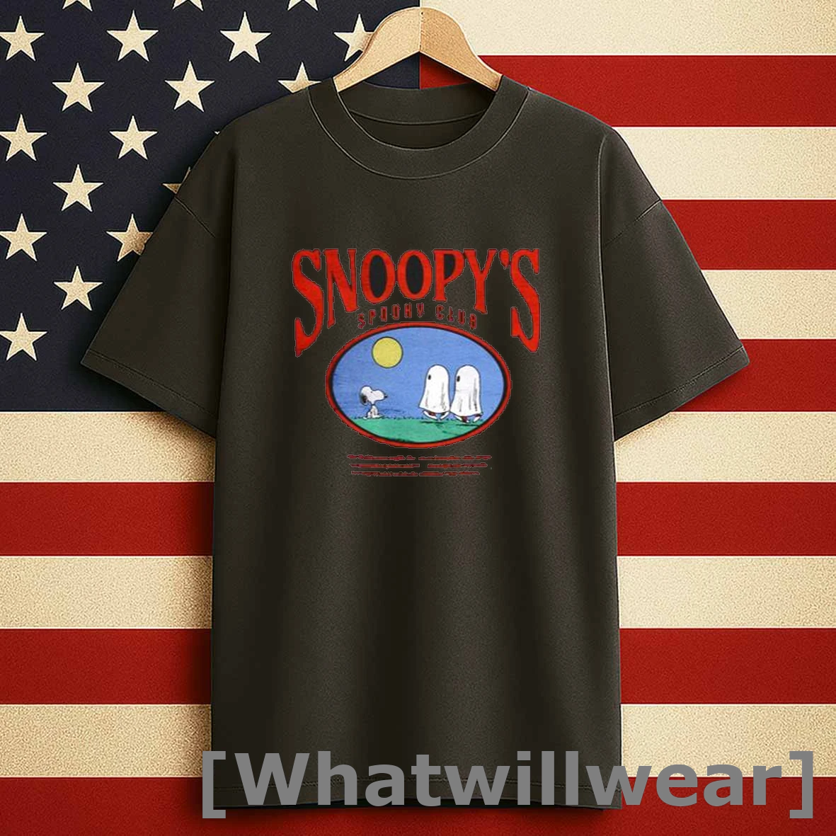Peanuts Ghosts Halloween 2025 Men Shirts