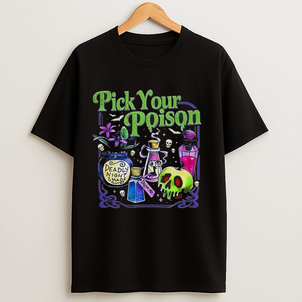 Pick Your Poison Retro Halloween Shirts