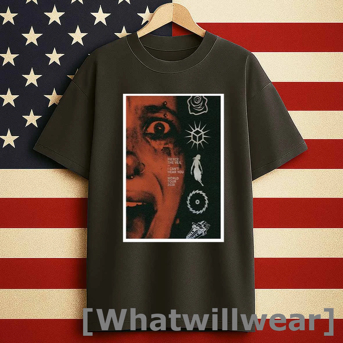 Pierce The Veil World Tour 2025 Men Shirts