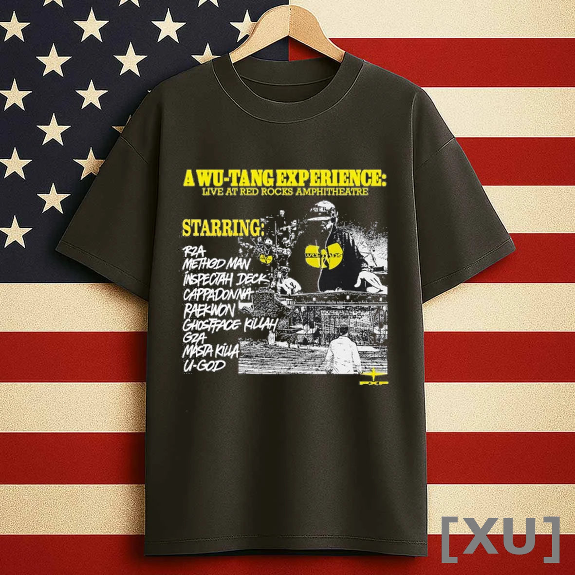 Project X Paris Wu Tang Clan Starring Live At Red Rocks Amphitheatre Shirts
