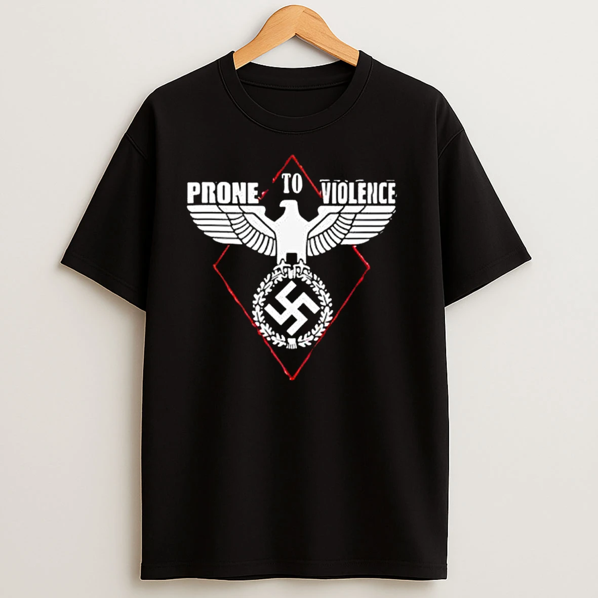Prone To Violence Nazi Classic Shirts