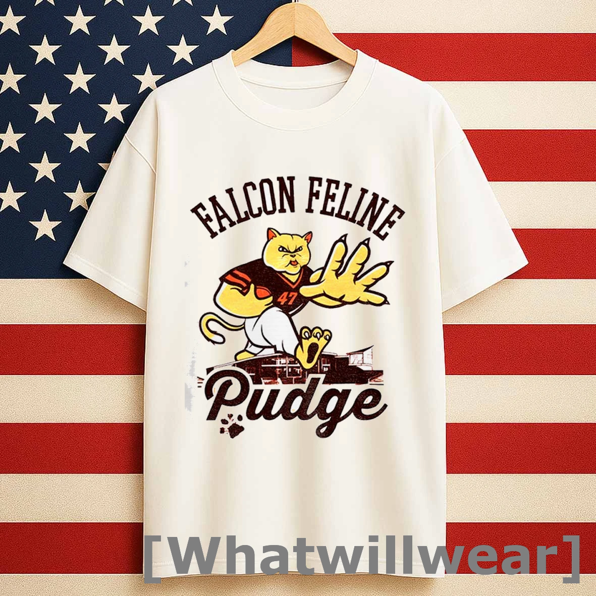 Pudge The Cat Falcon Feline Pudge Shirts