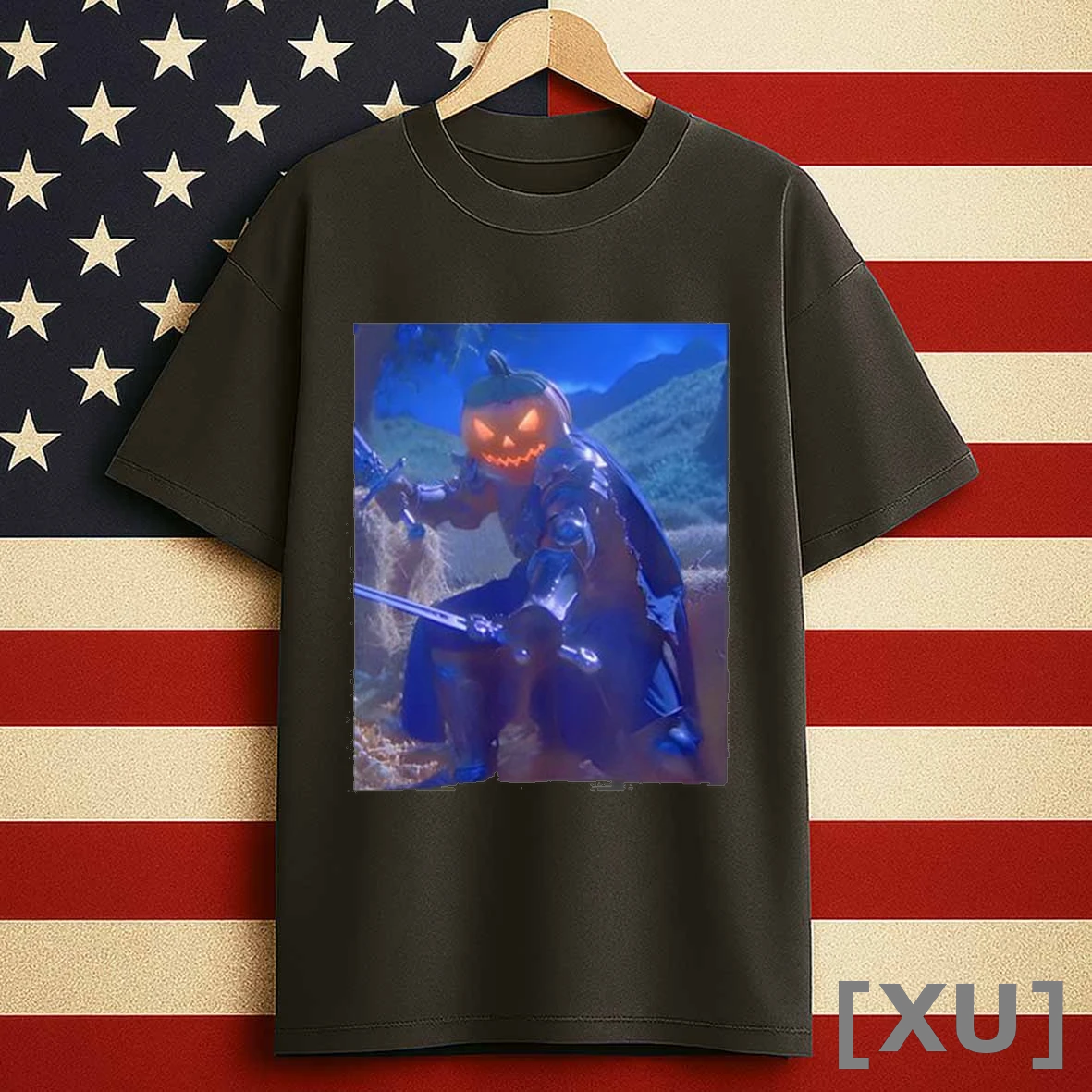 Pumpkin Knight Halloween Dark Fantasy Shirts